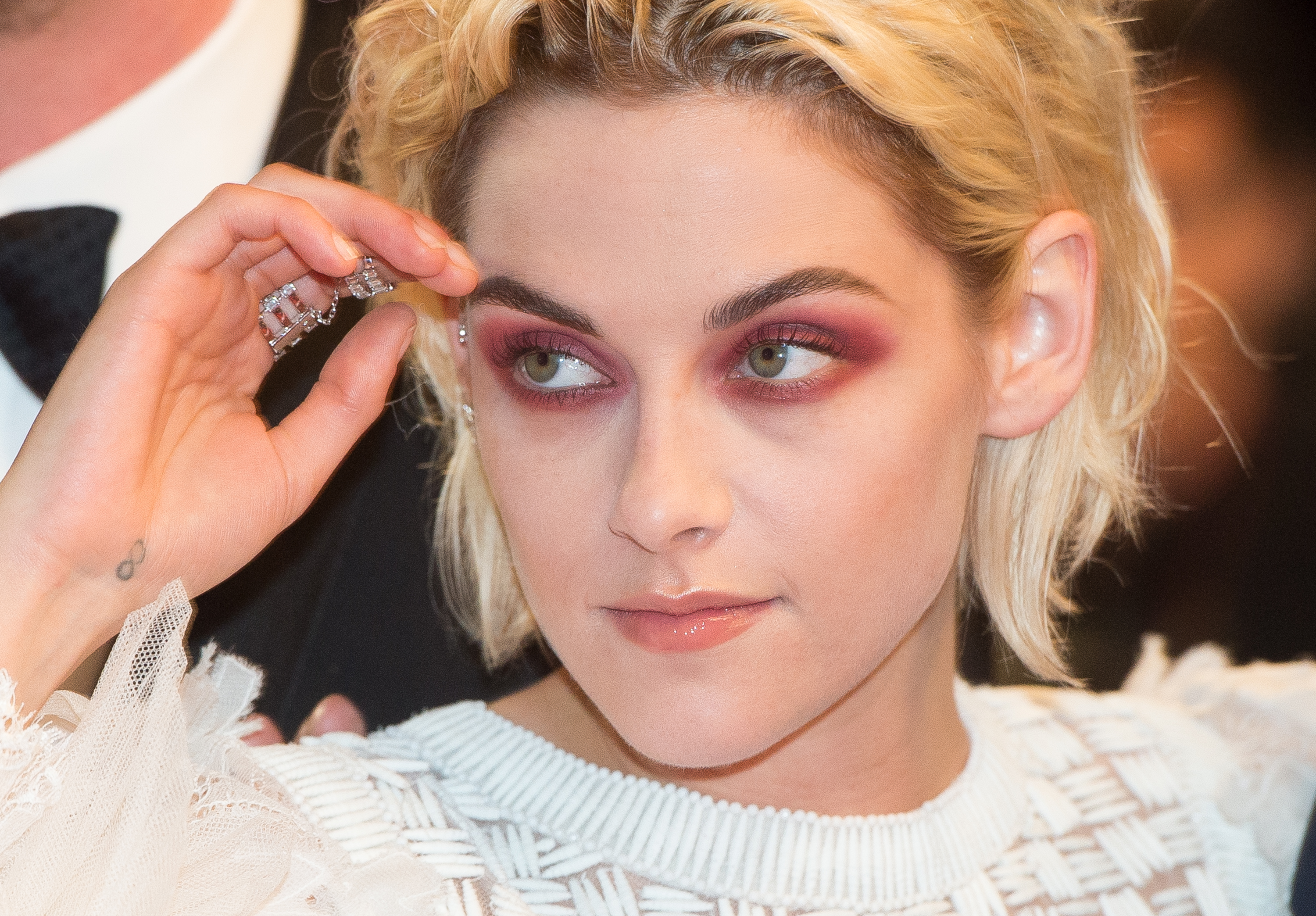 Kristen Stewart attends the screening of "Personal Shopper" at the annual 69th Cannes Film Festival at Palais des Festivals, on May 17, 2016, in Cannes, France. | Source: Getty Images