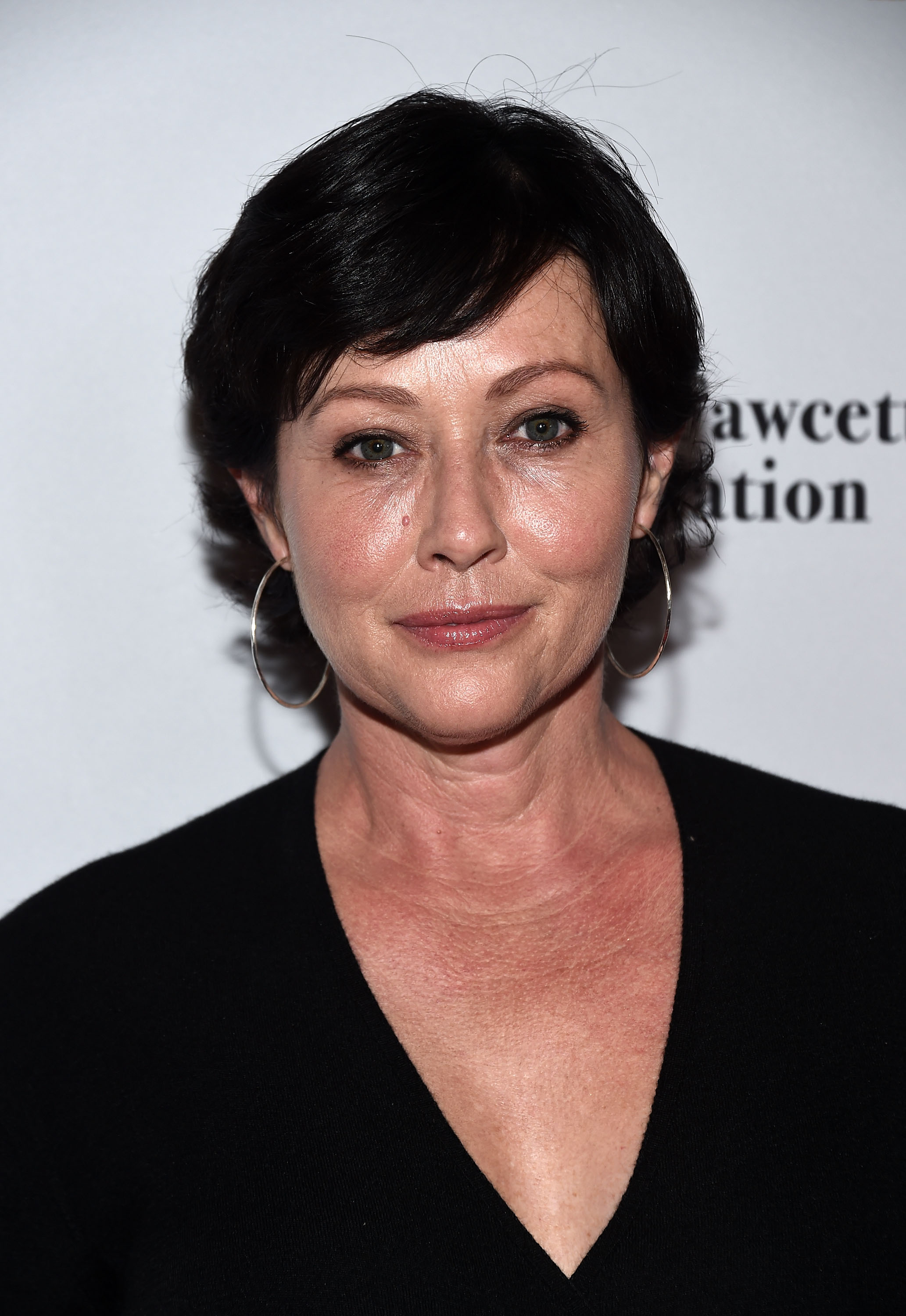 Shannen Doherty arrives at the Farrah Fawcett Foundation's "Tex-Mex Fiesta" event the Wallis Annenberg Center for the Performing Arts on September 9, 2017 in Beverly Hills, California | Source: Getty Images