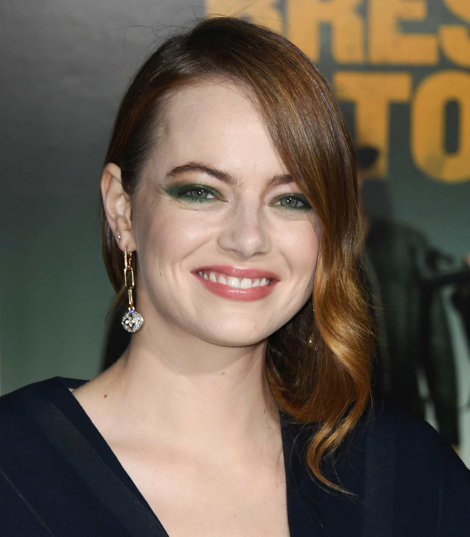 Emma Stone attends the premiere of Sony Pictures' "Zombieland Double Tap" at Regency Village Theatre on October 10, 2019, in Westwood, California. | Source: Getty Images