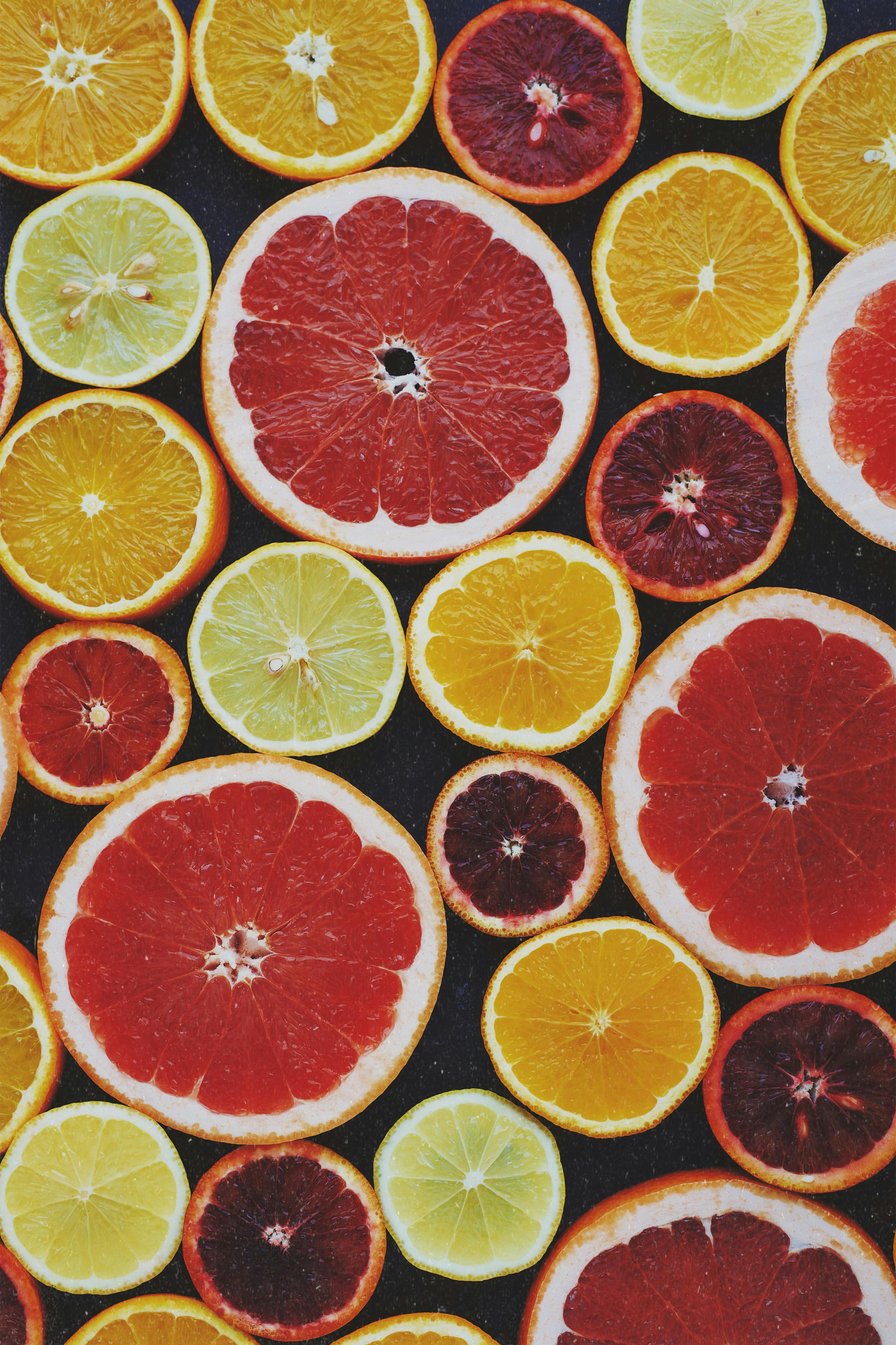Slices of various citrius fruits | Source: Pexels