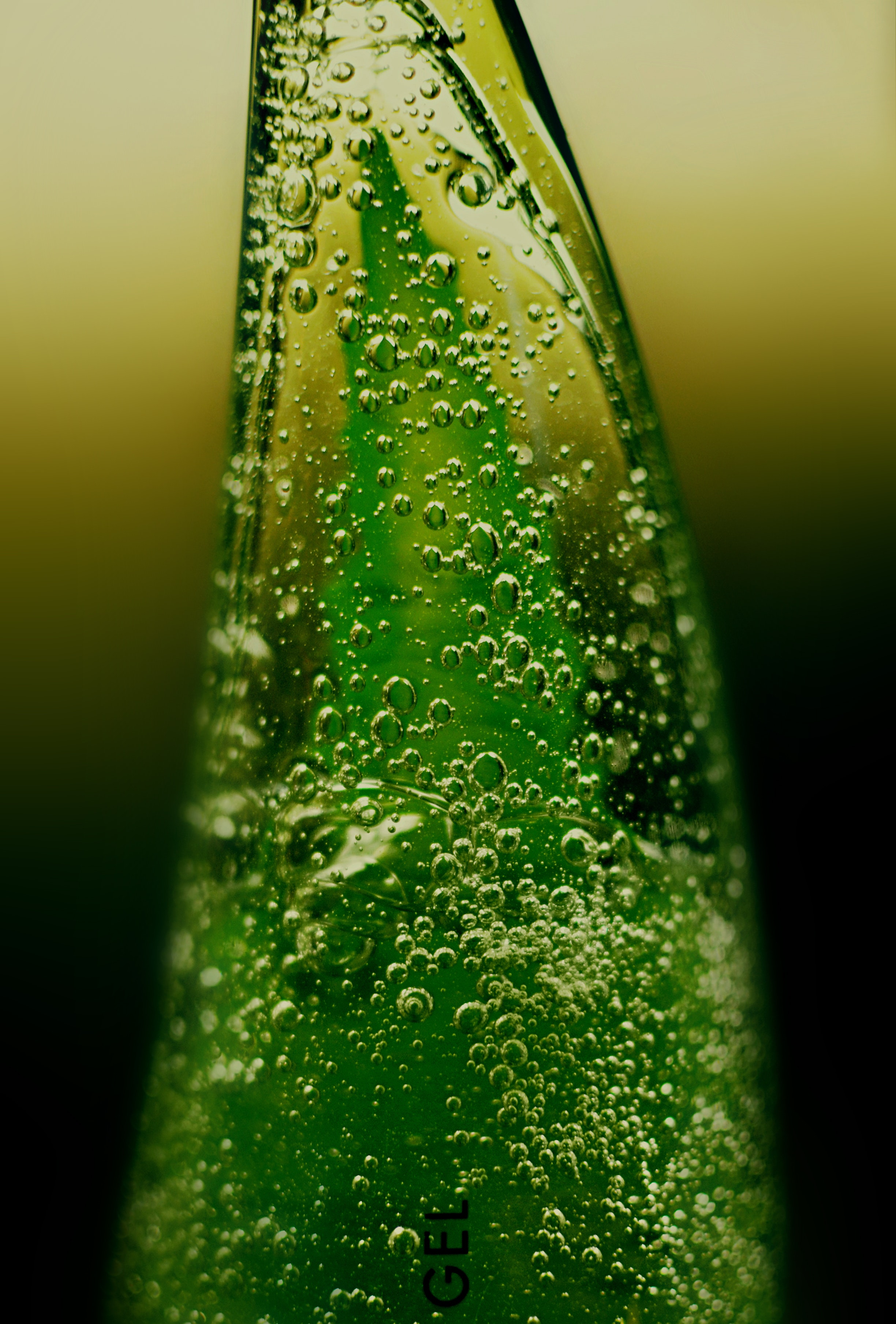 A closer look at a container of aloe vera gel. | Source: Pexels