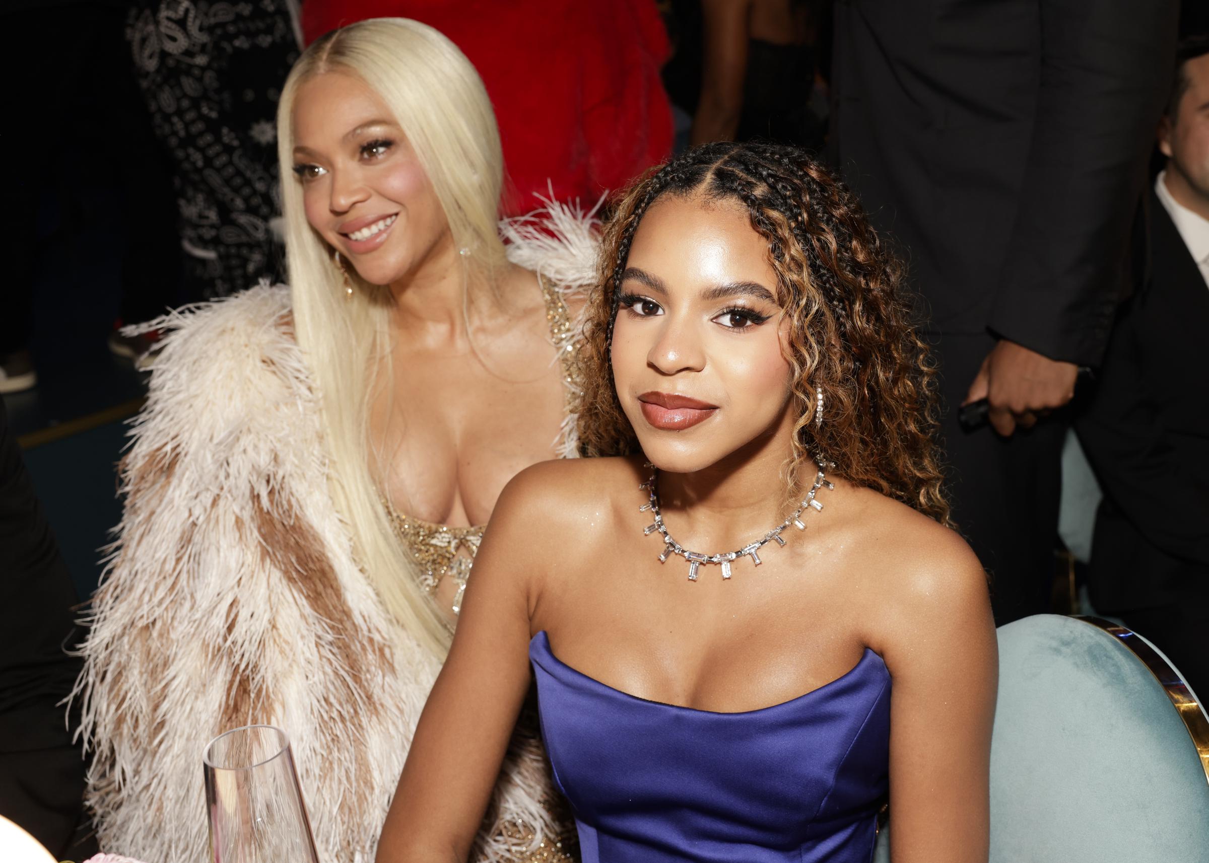 Beyoncé and Blue Ivy Carter at the 67th Annual Grammy Awards in 2025. | Source: Getty Images