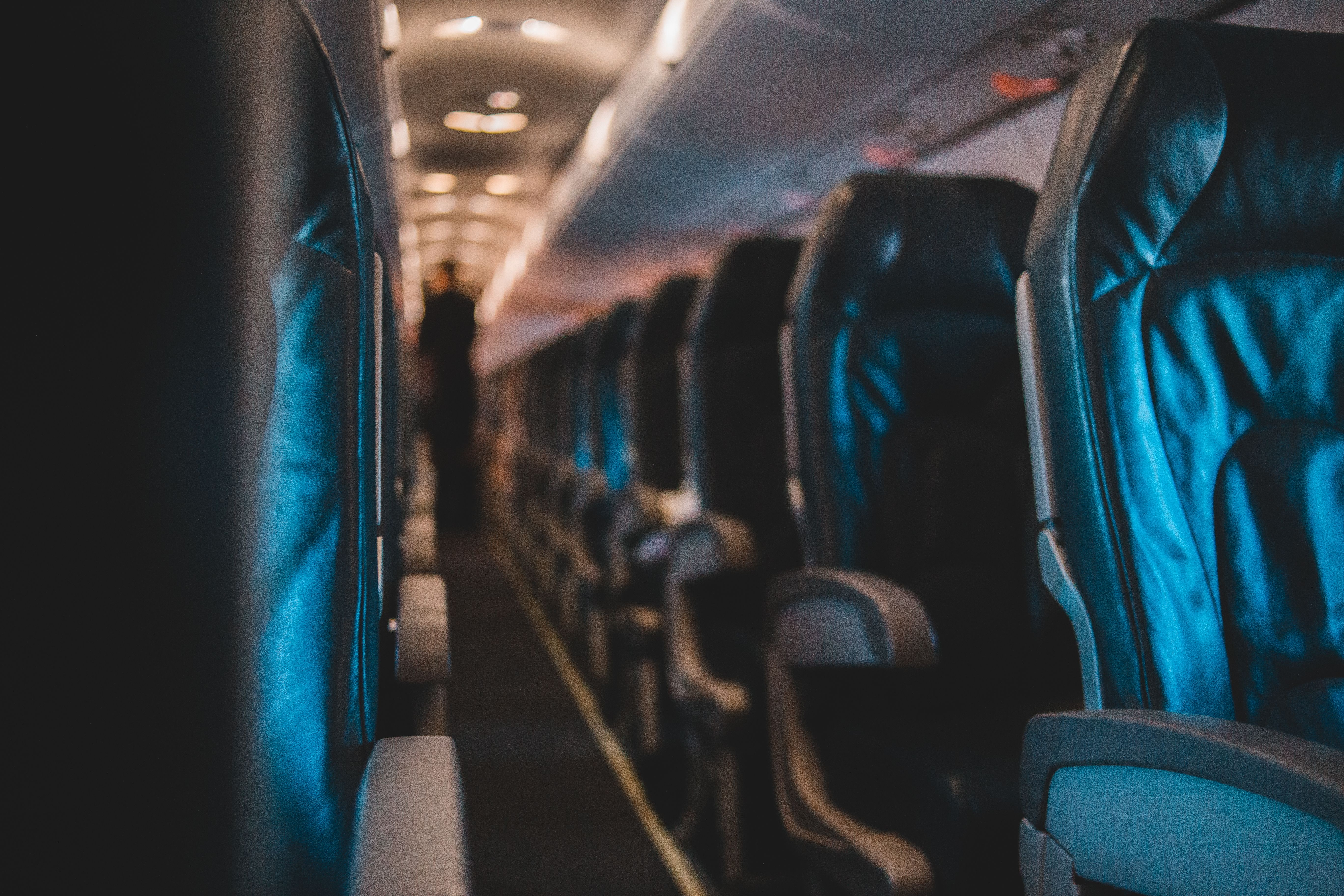Empty aircraft cabin | Source: Pexels