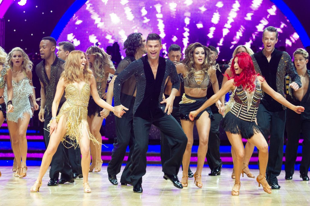 Stacey Dooley and Aljaz Skorjanec attend the photocall for the 'Strictly Come Dancing' live tour at Arena Birmingham on January 17, 2019 | Photo: Getty Images