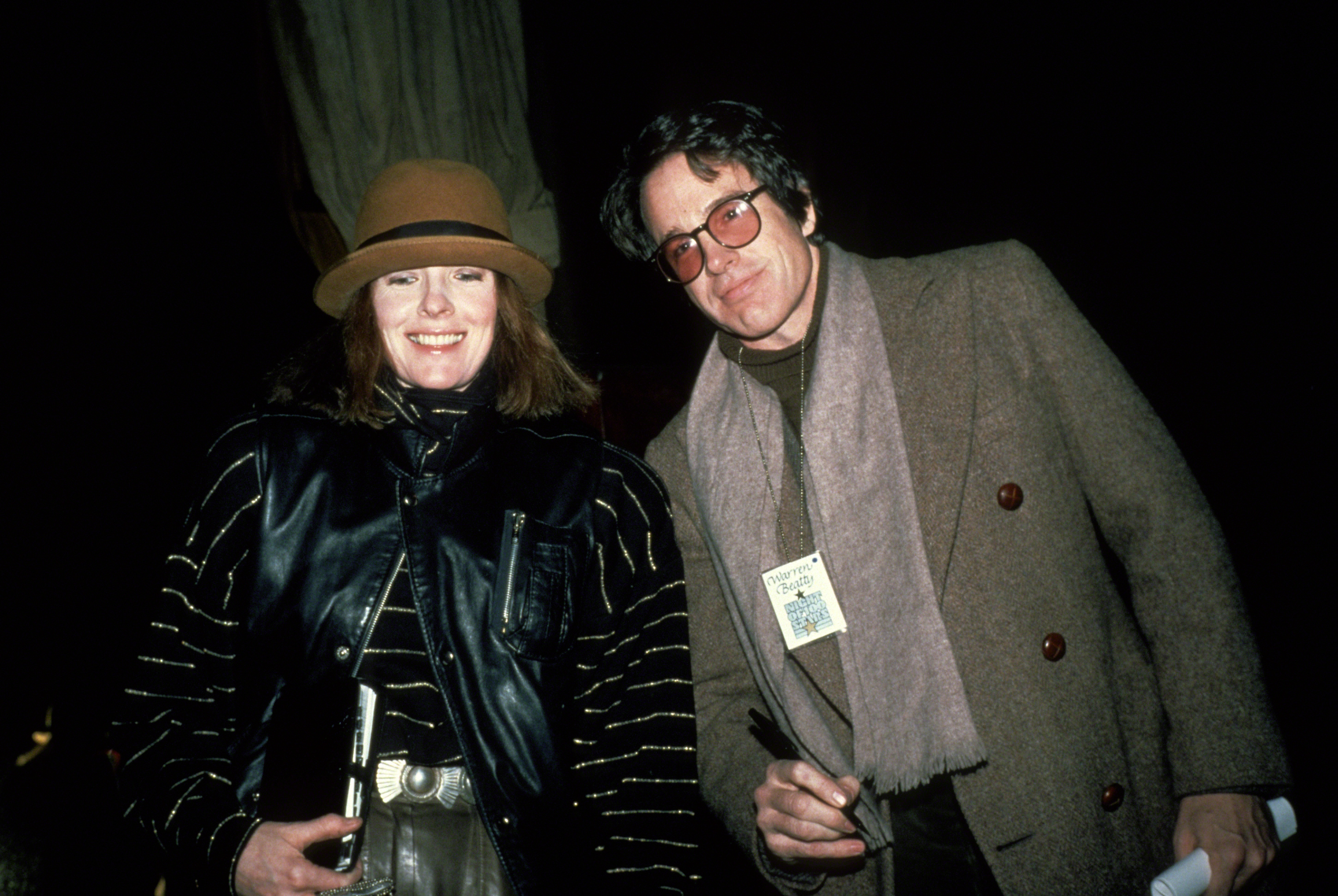 Diane Keaton and Warren Beatty, circa 1982