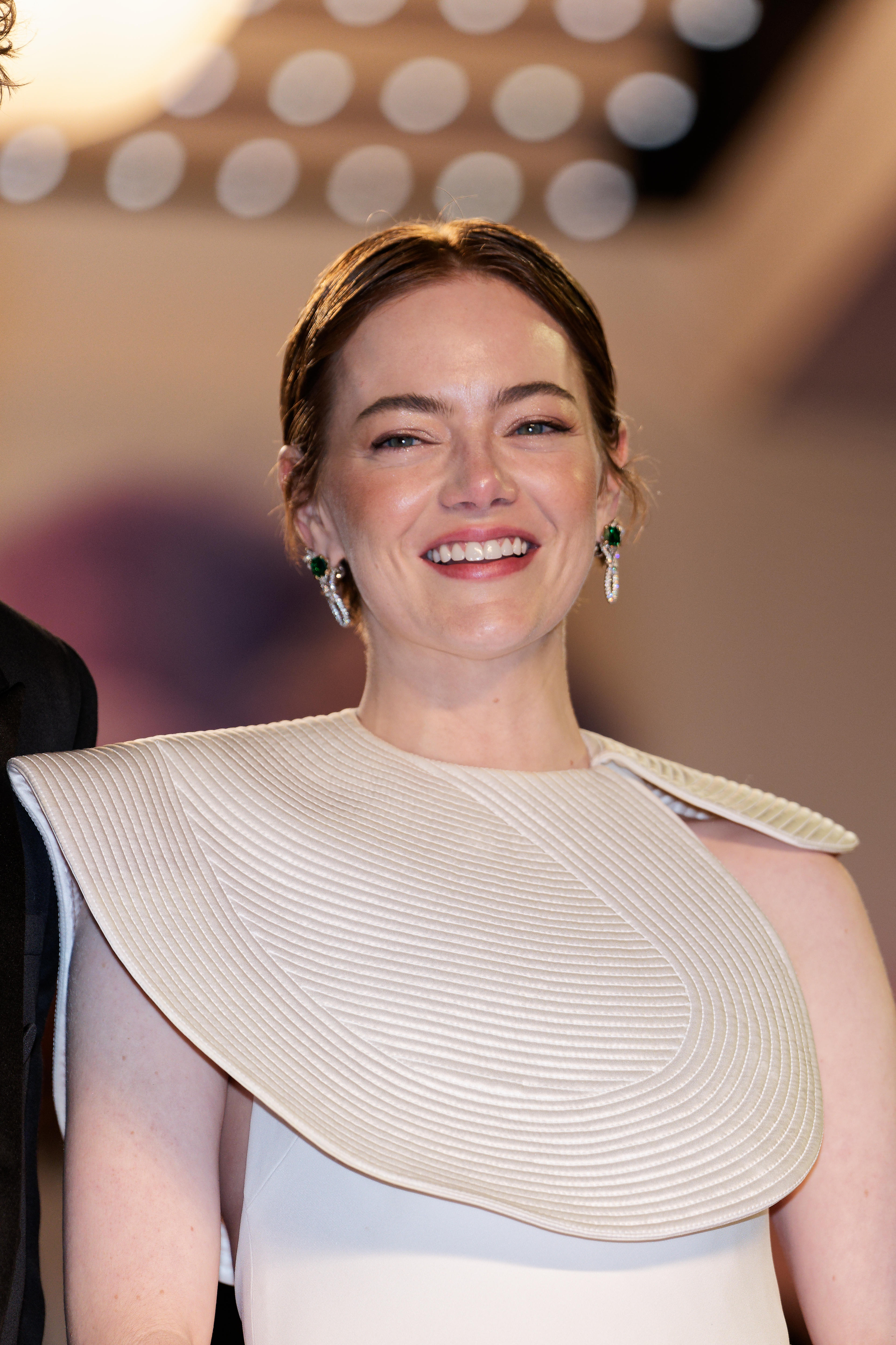 Emma Stone attends the "Eddington" red carpet at the 78th annual Cannes Film Festival at Palais des Festivals on May 16, 2025, in Cannes, France. | Source: Getty Images