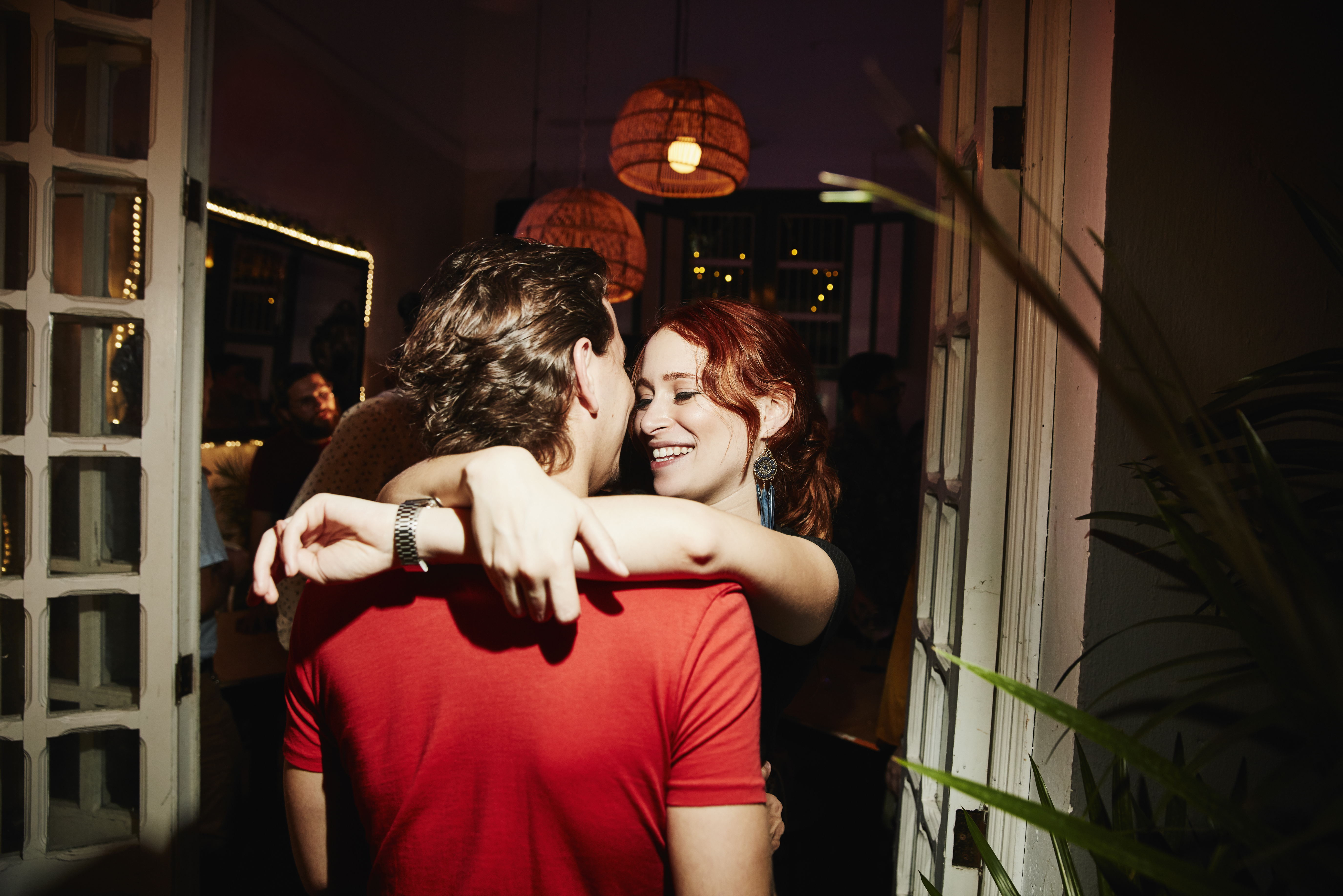 A couple in each other's embrace. | Source: Getty Images