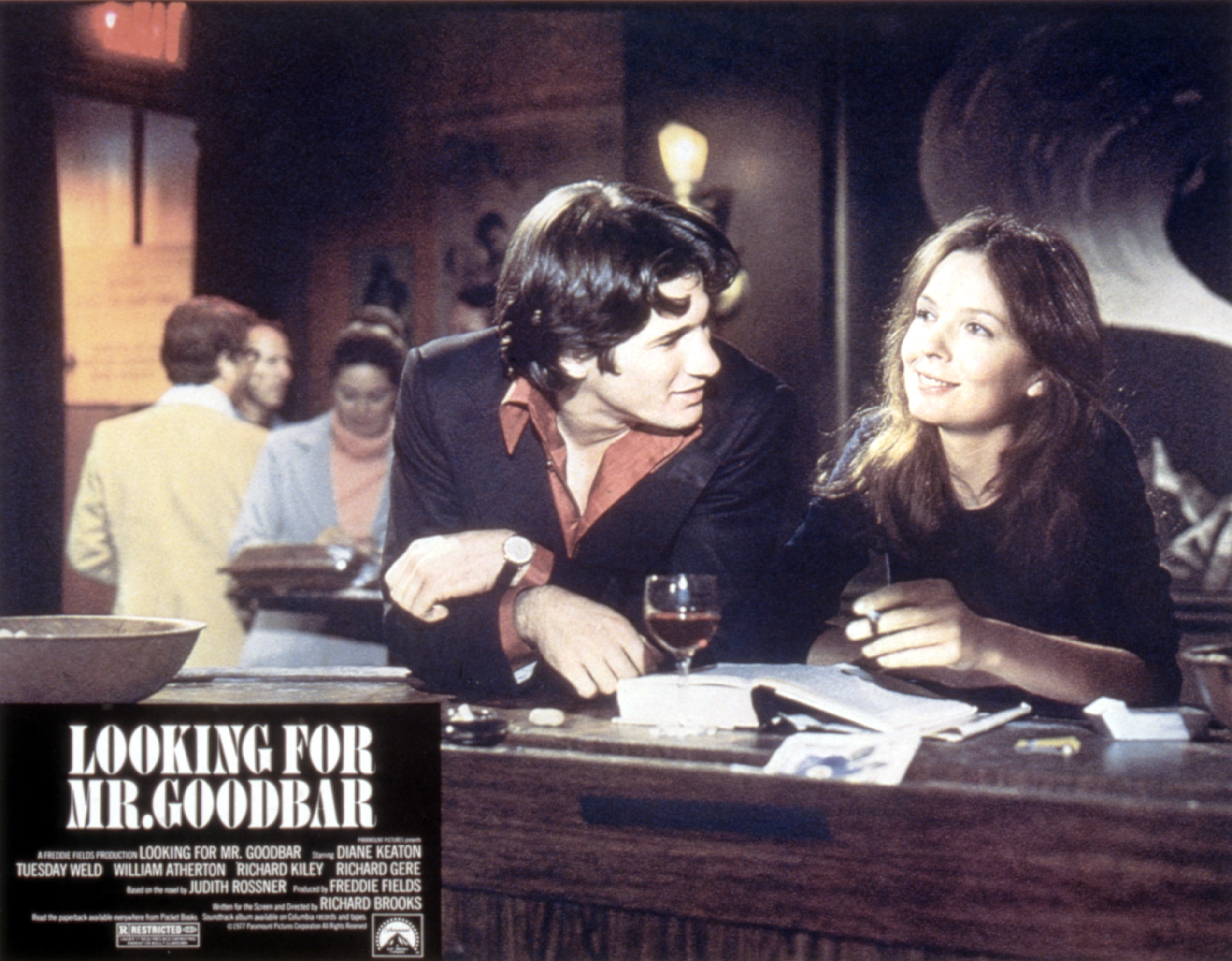 Richard Gere and Diane Keaton in a scene from "Looking for Mr. Goodbar," circa 1977