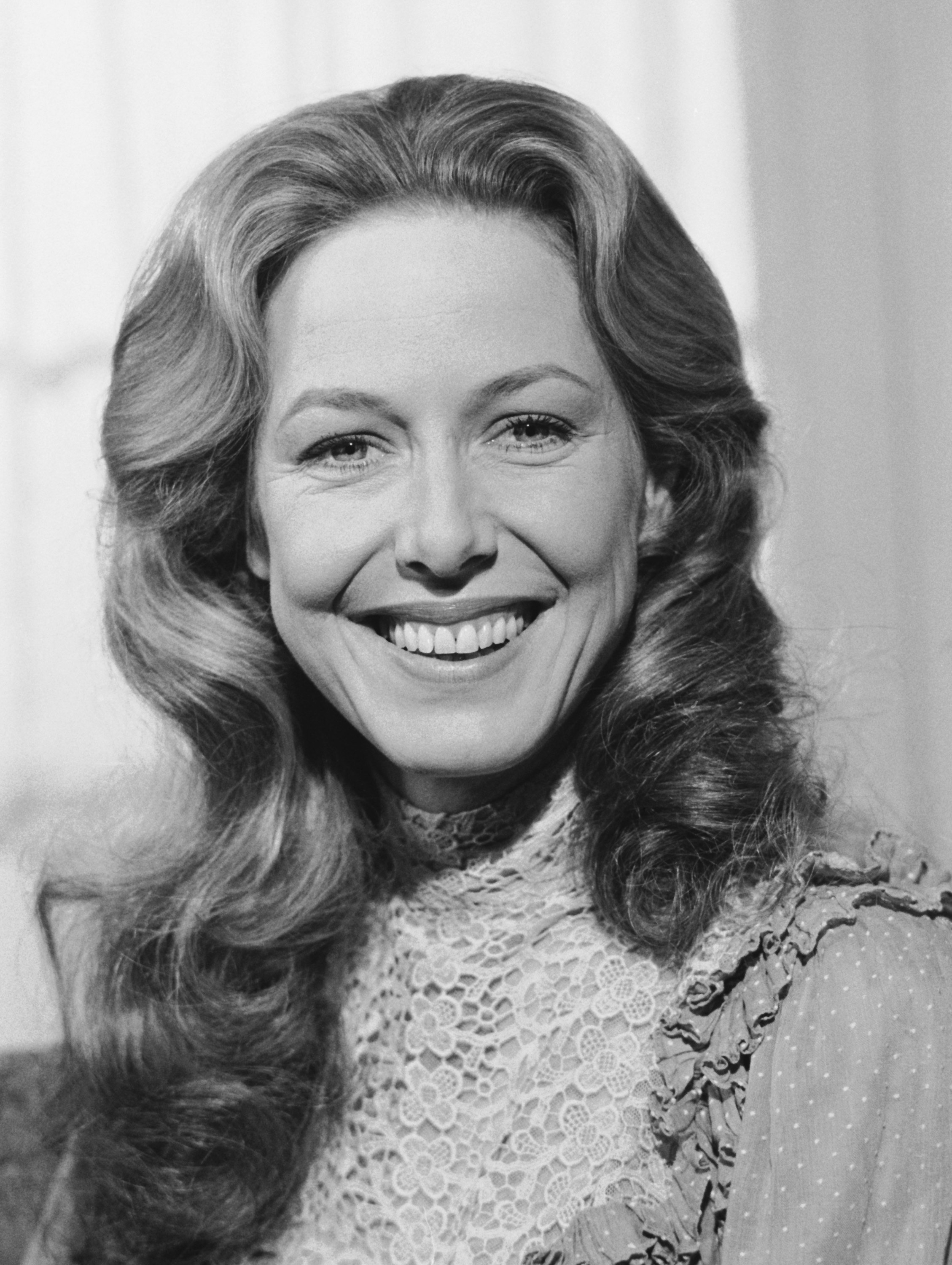 The famous actress on the set of "Little House on the Prairie," circa 1979. | Source: Getty Images