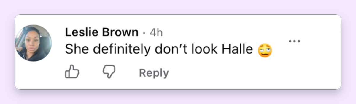 One commenter insisted that Nahla doesn't resemble her famous mother, adding to the debate over which parent she takes after. | Source: Facebook/Page Six