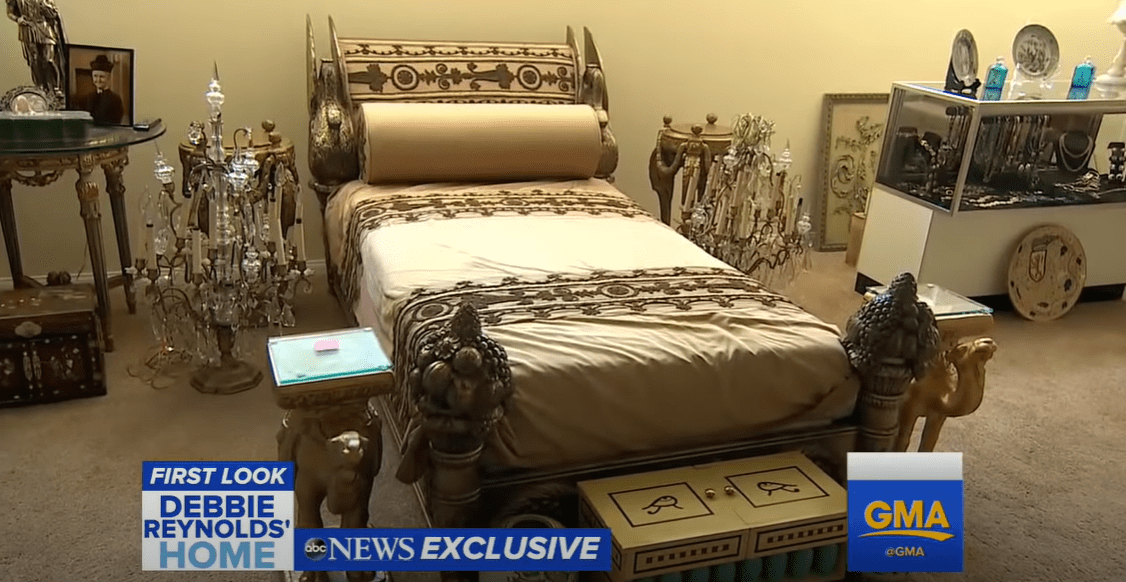 Inside Debby Reynolds' home. | Source: youtube.com/Good Morning America