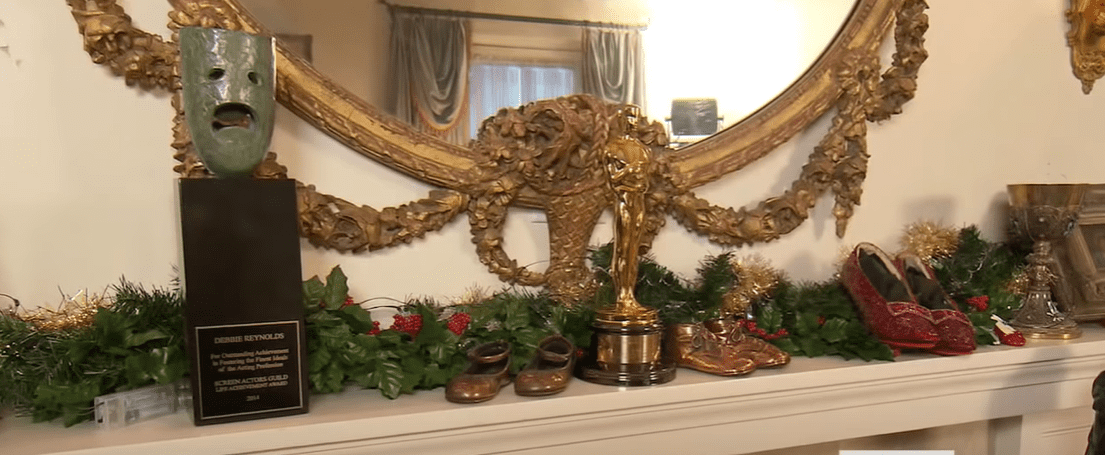Inside Debby Reynolds' home. | Source: youtube.com/Good Morning America