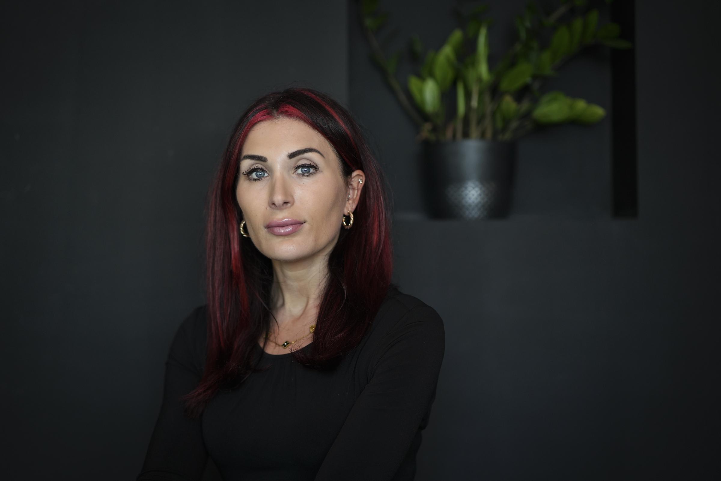 Laura Loomer poses for a portrait in Vero Beach, Florida, on April 2, 2024 | Source: Getty Images